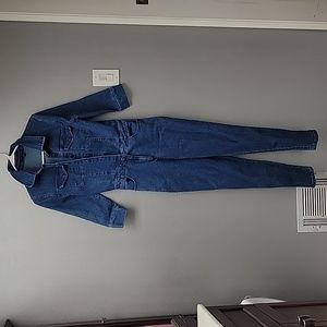 Haute Monde blue jean jumpsuit,  sz S